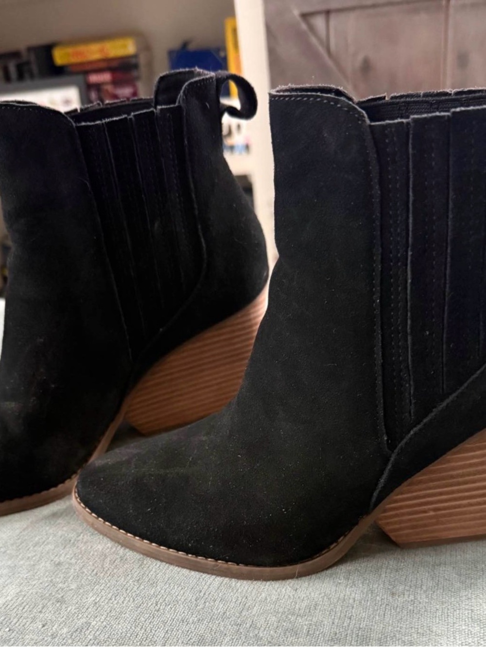 TOMs Noa Suede Boot women’s size 10